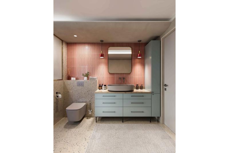 GTV RONDA SIMPLE furniture leg, cantilevered, H=150 mm, fi25 mm, steel, matt black