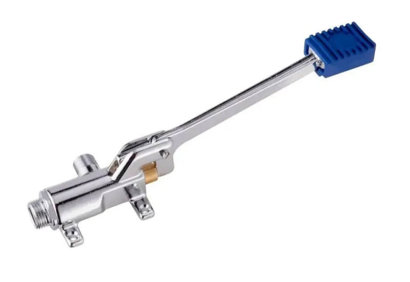 PB Pedal Line Voetpedaal chroom voor Vloer of Wandmontage 1208969729