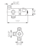 PB Accessoire Boiler Thermostatische Mengkraan 1208969799