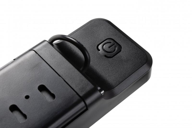 Zonne-lichtarmatuur met bewegings- en schemersensor DAVOS, LED, 1000lm, 4000K, 2000mAh, IP54, zwart