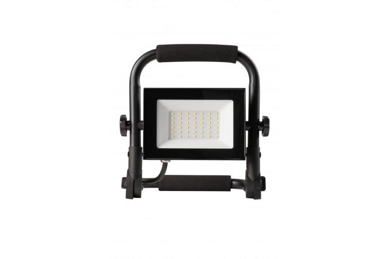 NELI Draagbare Schijnwerper, LED, 30W, 2700lm, 6400K, AC220-240V, IP65, 1.5m kabel