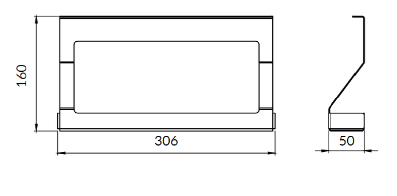 Epka Luxion Kruidenrek voor Keukenrails Metaal Zwart 1208969964
