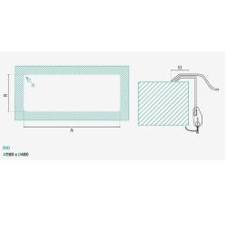 Banka Centurio 120 RVS dubbele Spoelbak opbouw 120x50cm met Afdruipgedeelte 1208970029