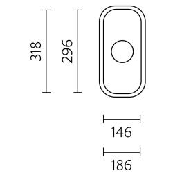 Banka IB1530 RVS Spoelbak 168 x 318 mm Opbouw en Vlakinbouw 1208970043