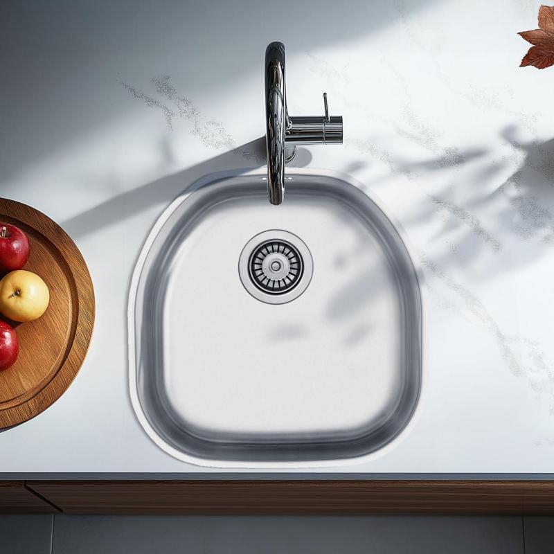 Banka Denver RVS Spoelbak 41 x 41 cm Onderbouw 1208970049