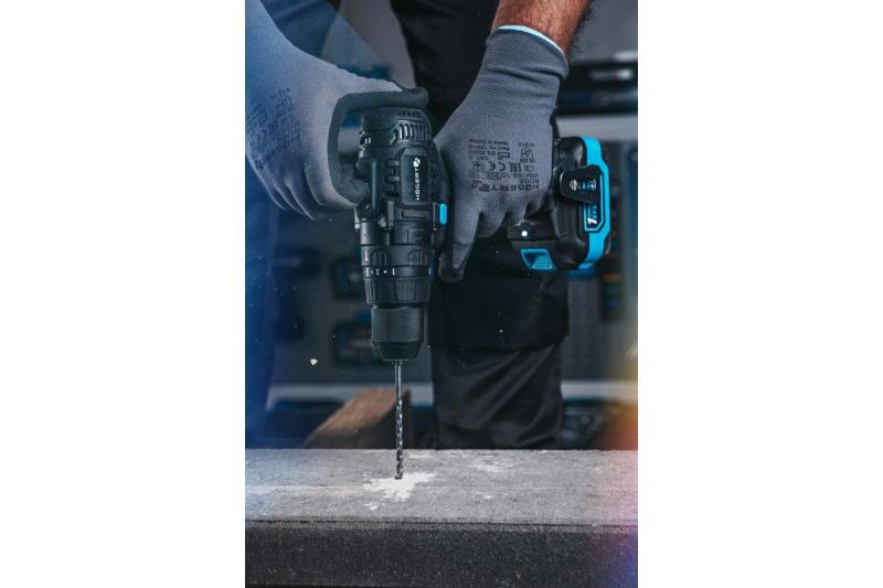 Högert Accuklopboormachine 18V voor baksteen, steen, hout, metaal