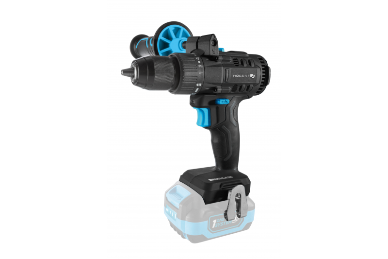 Högert Brushless accuschroevendraaier 18V voor hout, metaal