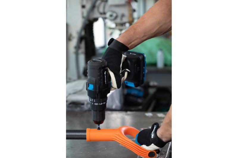 Högert krachtige accuklopboormachine, borstelloos, 18V