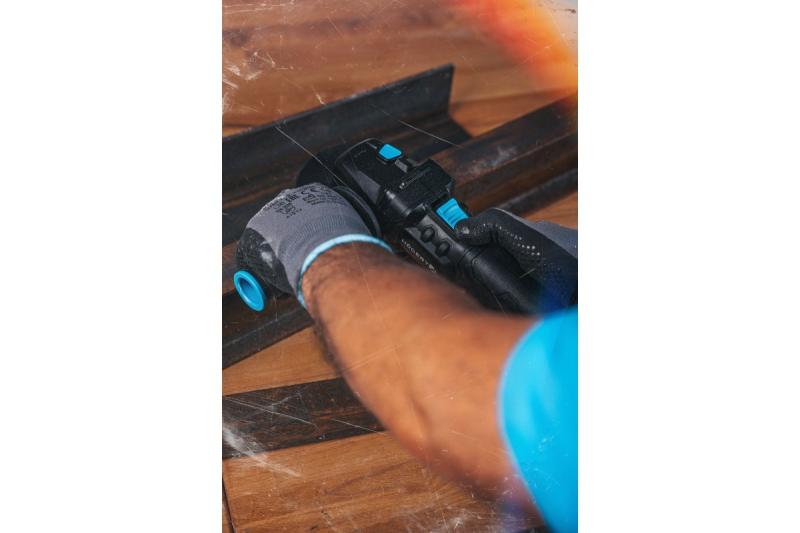 HÖGERT Kabelloze haakse slijper 125MM 18V - zonder accu