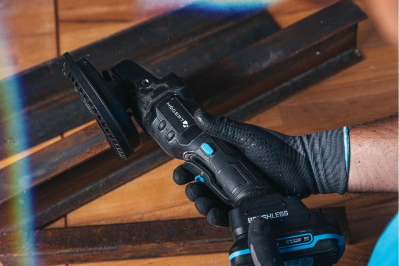 HÖGERT Kabelloze haakse slijper 125MM 18V - zonder accu