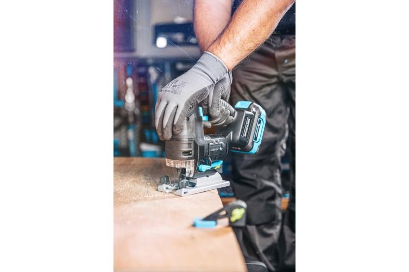 HÖGERT accu-decoupeerzaag, 18V, antivibratiehandgreep - zonder accu