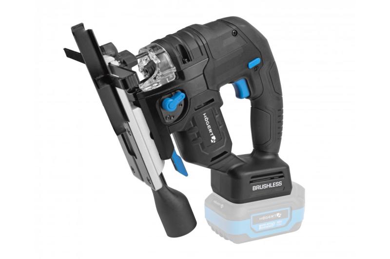 HÖGERT accu-decoupeerzaag, 18V, antivibratiehandgreep - zonder accu