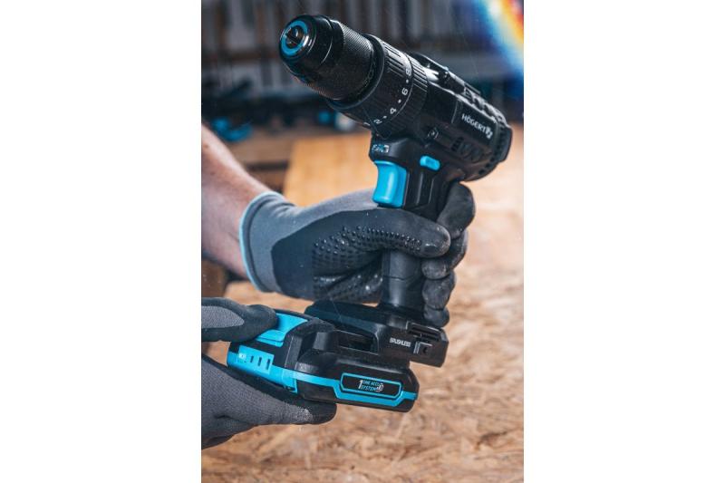 HÖGERT oplaadbare accu 2 Ah 18 V