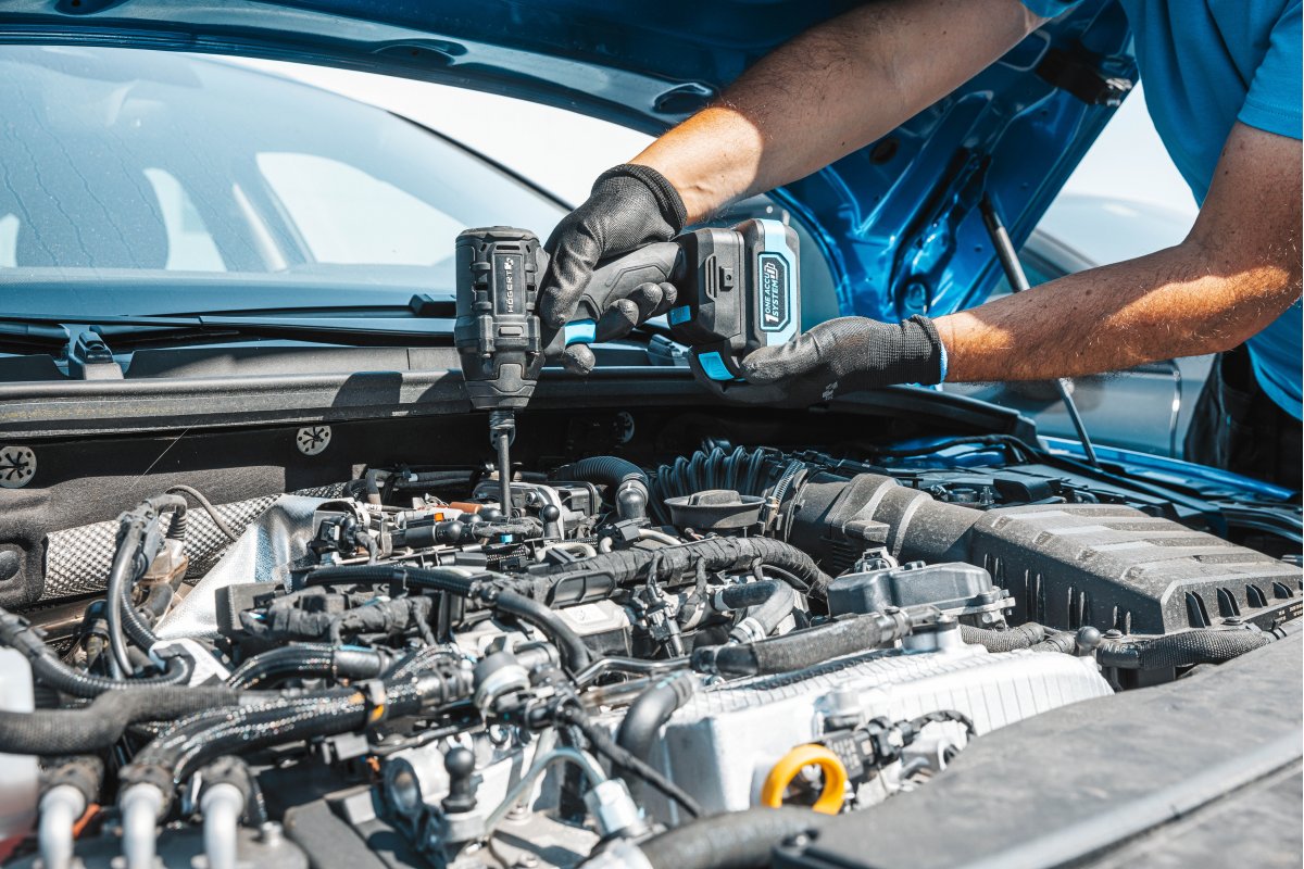 HÖGERT accuslagmoersleutelset 200 Nm 18V met borstelloze motor - Productafbeelding 21
