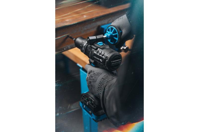 HÖGERT accuslagmoersleutelset 200 Nm 18V met borstelloze motor