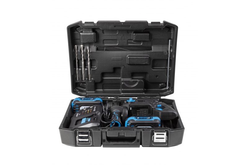 HÖGERT accuboormachineset, 18V, OneAccuSystem, met accu, oplader in koffer