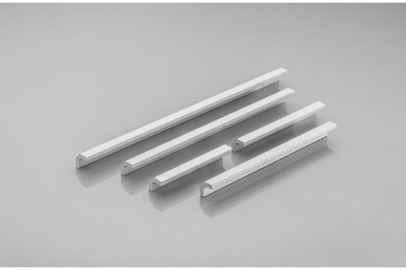 Aluminium handgreep KAPPA C=288mm aluminium