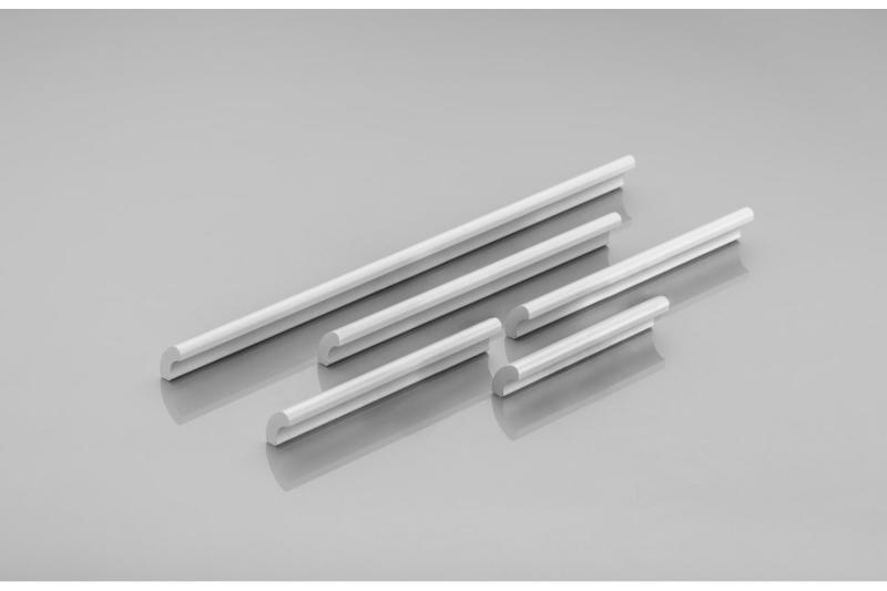 Aluminium handgreep SIGMA C=128mm aluminium