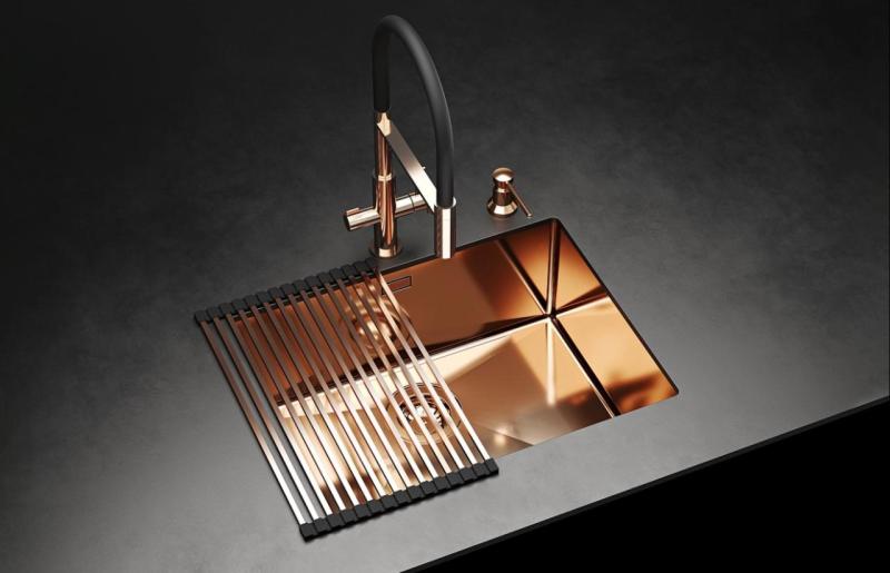 Ausmann Claridge 3-Weg Keukenmengkraan met Flexibele Uitloop en Gefilterd Water – RVS - 1208970505