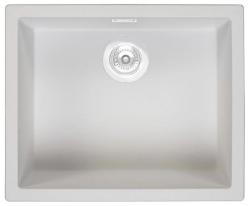 Witte Spoelbak 50x40 cm Onderbouw, Opbouw en Vlakinbouw met Witte Plug 1208970531