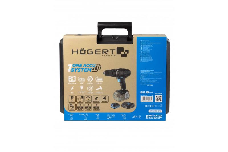 Snoerloze slagschroefboormachine 18V