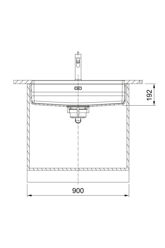 Franke Maris Quiet MQX 110.82 RVS Grote Spoelbak 820x424 mm Onderbouw 122.0694.476