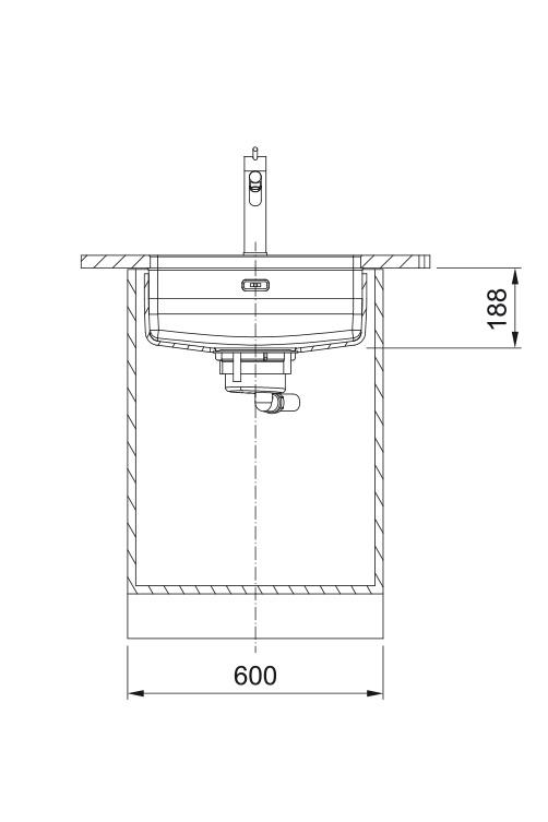 Franke Maris Quiet MQX 110.50 RVS Spoelbak 50x40 cm Onderbouw 122.0694.475