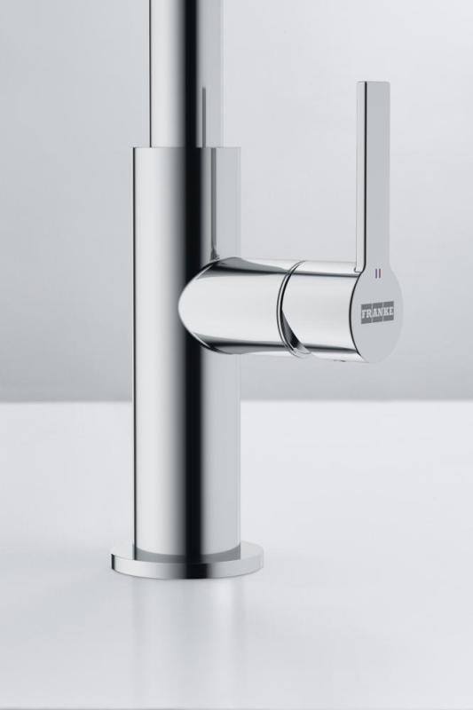 Franke Maris Slim J Keukenkraan Draaibare Ronde Uitloop Chroom 115.0728.384