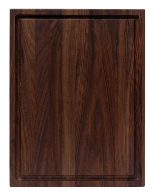 Woodsea Butcher Groove M - Walnoot Houten Snijplank met sapgeul 50x38 cm 1208971535