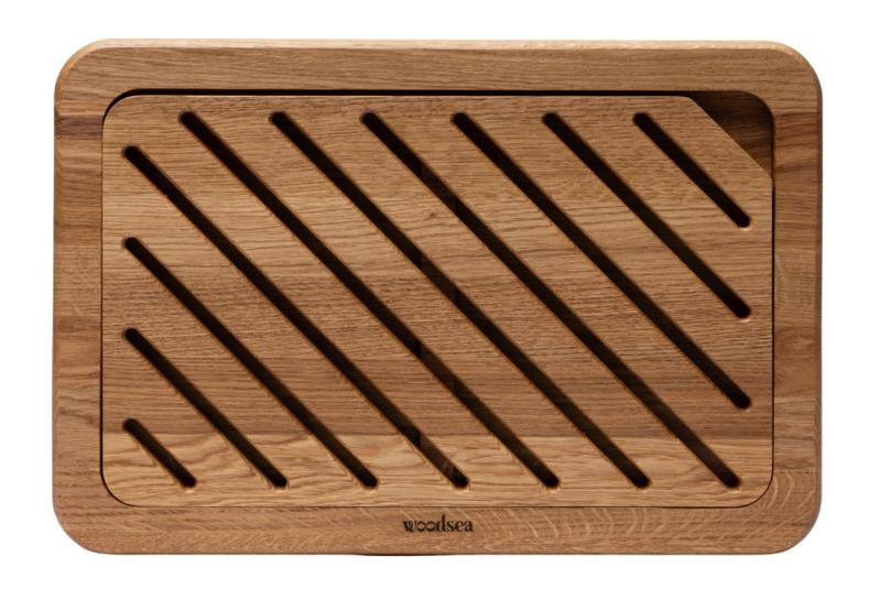 Woodsea Bread Oak - Eikenhouten Broodplank Eiken 45x30cm 1208971538