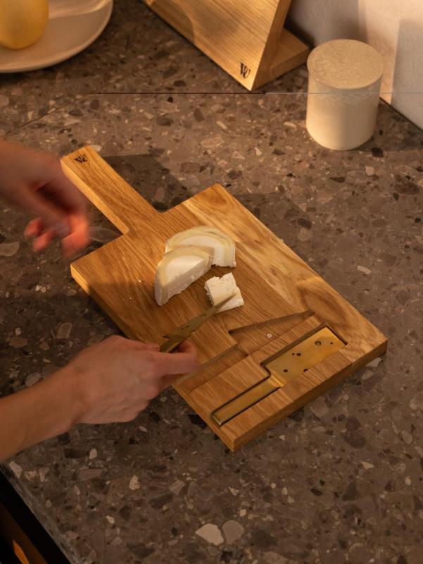 Woodsea Cheese Oak S - Eikenhouten Kaasplank 42x20cm 1208971555