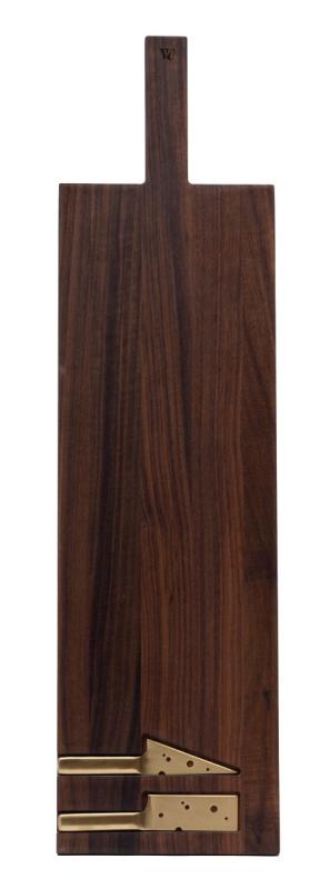 Woodsea Cheese Walnut L - Walnoothouten Kaasplank 75x20cm 1208971560