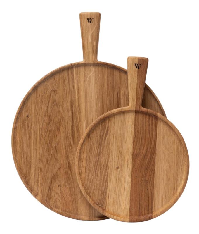 Woodsea Pizza S - Eikenhouten Pizzaplank Rond Ø25 cm 1208971582