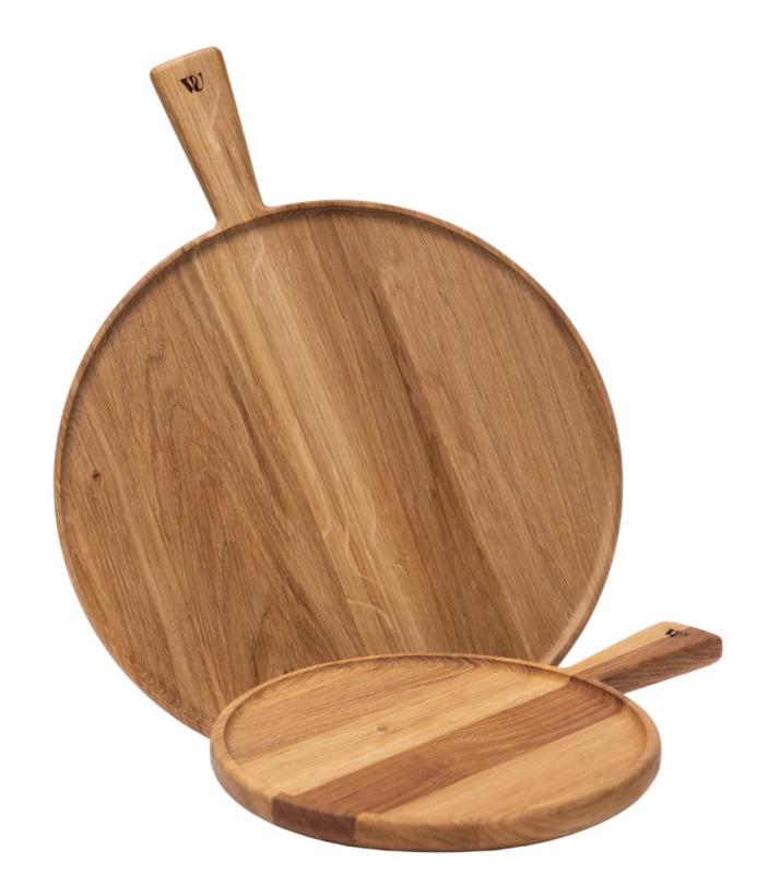 Woodsea Pizza S - Eikenhouten Pizzaplank Rond Ø25 cm 1208971582