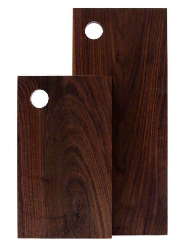 Woodsea Block Walnut M - Walnoothouten hakblok 33x22 cm 1208971606