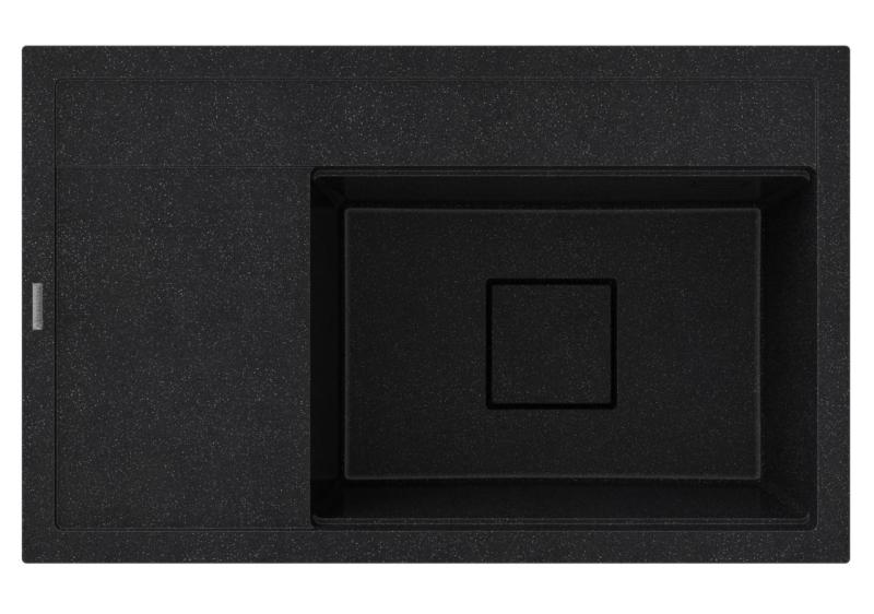 Graniteland Seta Granieten zwart arduin Hardsteen Spoelbak opbouw 80x50 cm 1208971619