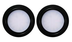 Indux Luma kleine inbouw keuken LED Spot Set 2 Spots met LED-driver Zwart 1208972323