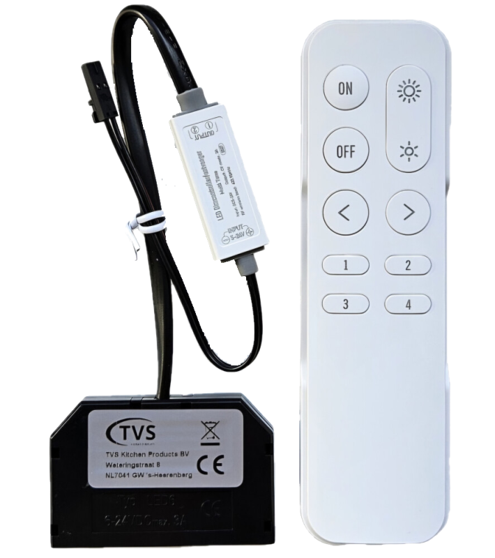 Indux Solin Keuken Opbouw Multi Tone LED Set 4 Spots x 3.6 W Zwart 1208972346