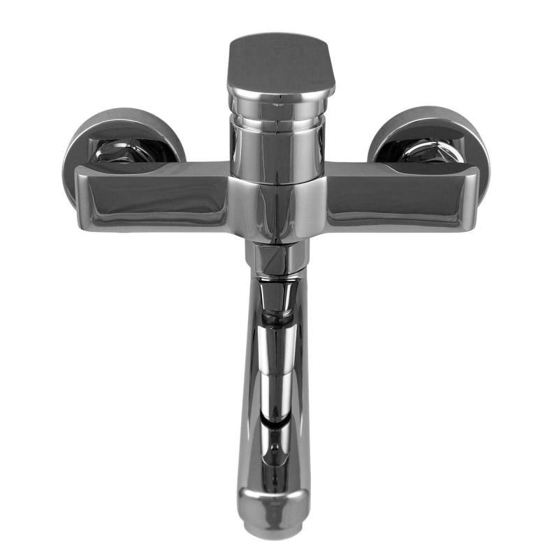 Aquanello Casa Eenhendel Keuken Muurkraan Chroom met uitloop 20 cm CR-1420-CS