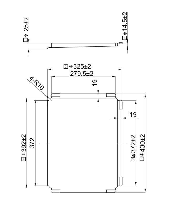 Pure.Sink Exclusivo gouden mobiele afdruipschaal afdruipplaat 440x335mm voor spoelbak PEXTRAY-60