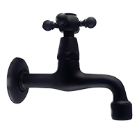 Toiletkranen en koud water kranen