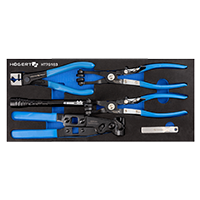 Gereedschapsinlays met gereedschap